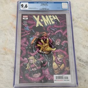 Marvel X-Men #15 CGC 9.6 Graded Comic with Purple and Yellow Cover